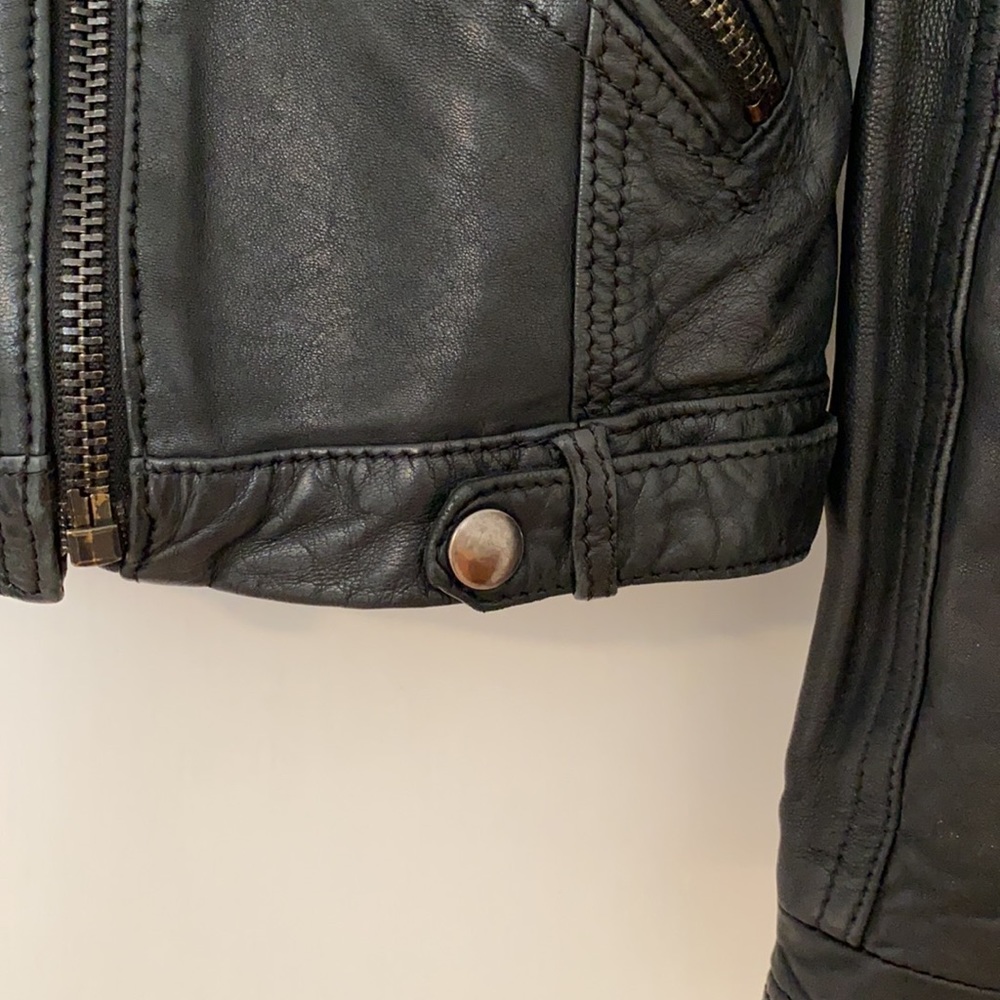 Zara Leather Jacket - Picture 5 of 6